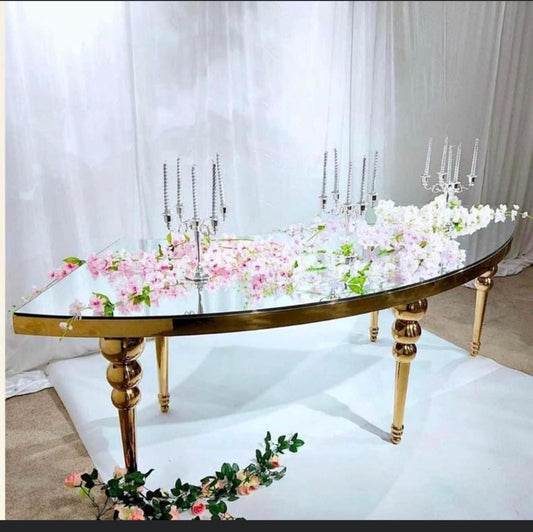 The Bride and Groom Sweetheart table